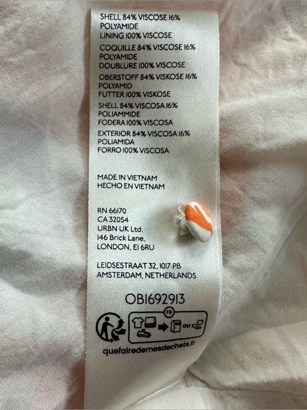 Maeve by Anthropologie Printed V-Neck Tunic Dress | XL Petite | GUC - Picture 16 of 16